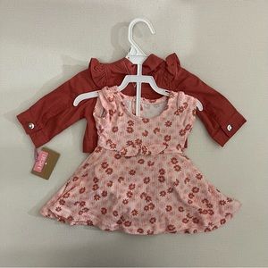 Young Hearts Baby Girl Set Size 3-6 months
